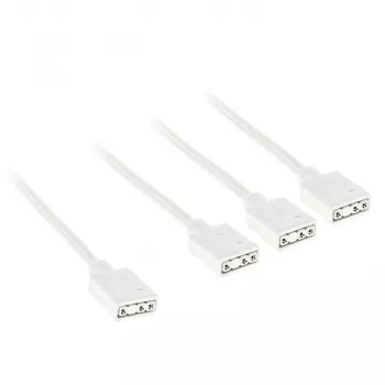 Rozbočovací kábel Kolink ARGB 1-na-3 PGW-AC-KOL-156 30 cm biely