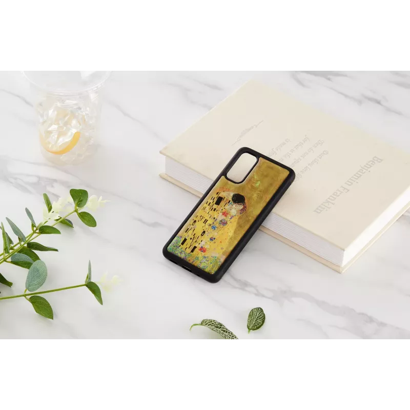 Ochranné puzdro iKins pre Samsung Galaxy S20, čierne, tenké TPU puzdro