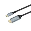 Kábel USB-C na HDMI v2.0b, 3m, meď CL-184