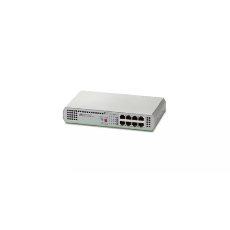 Allied Telesis AT-GS910/8-50 nemanaged Gigabit Ethernet (10/100/1000) sivý