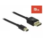 DeLOCK - DisplayPort kábel - DisplayPort (M) na Mini DisplayPort (M) - 2 m - čierny - podpora 8K