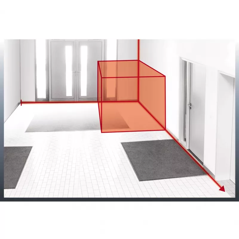Laserový diaľkomer TC-LD 50, diaľkomer čierny/červený, vzdialenosti od 5 cm – 50 metrov