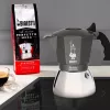 Kávovar BIALETTI BRIKKA INDUCTION 4TZ 180 ml antracitová, strieborná