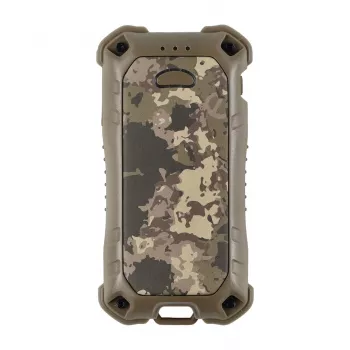 Elektrické vykurovacie teleso Ocoopa UT3201 Camouflage — prenosný keramický ohrievač miestnosti s 10 000 mAh powerbankou a až 18 hodinami prevádzky