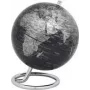 TROIKA Globe Galilei stolové hodiny G1304-BKSI/CH — čierne a strieborné