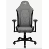 Aerocool Crown AeroSuede univerzálna herná stolička s čalúnenou sedacou plochou, kamenná sivá