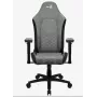 Aerocool Crown AeroSuede univerzálna herná stolička s čalúnenou sedacou plochou, kamenná sivá