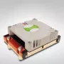 Inter-Tech Dynatron H-38G – vzduchový chladič procesora – (pre: socket 604) – meď – 70 mm – 1U (88885086)