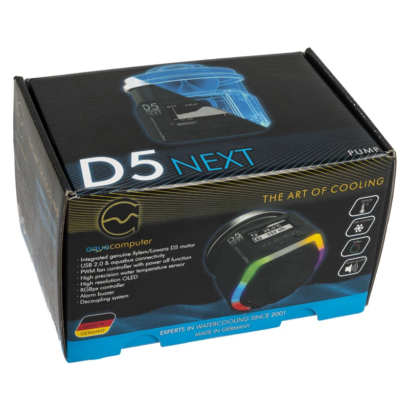 Čerpadlo vodného chladenia Aqua-Computer D5 NEXT 41118 12V RGB