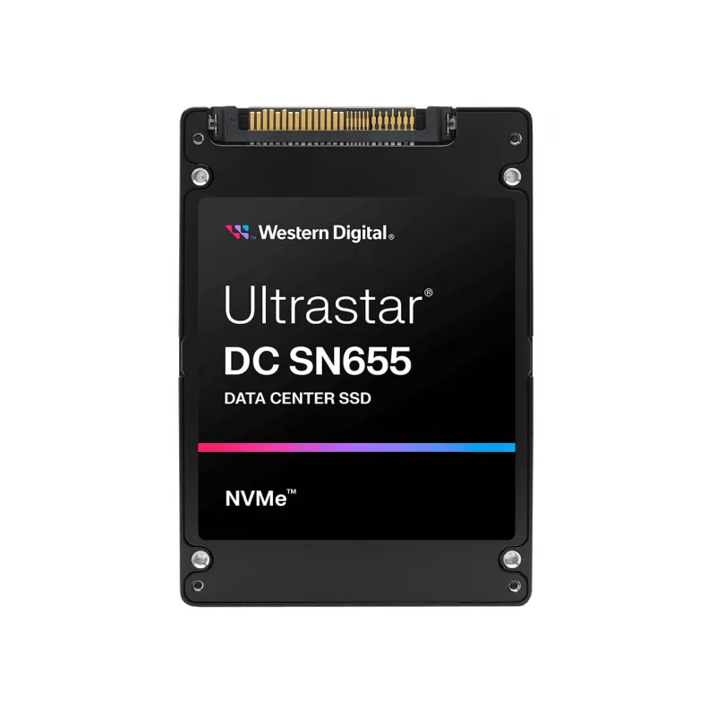 SSD disk WESTERN DIGITAL Ultrastar DC SN655 7,68 TB and3 PCIe TLC ISE Dual Port