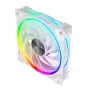 Chladič/Radiátor Akasa SOHO AR 12 cm transparentná biela 500-2000 RPM HDB