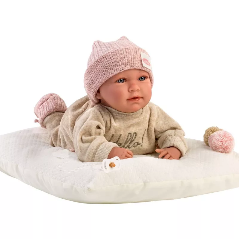 Bábika Mimi plačúca s vankúšikom 42 cm