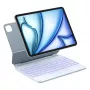 Obal folio s Bluetooth klávesnicou Inateck KB09119 pre iPad Air/Pro 11 palcov (27,9 cm), 500 mAh batéria, modrá