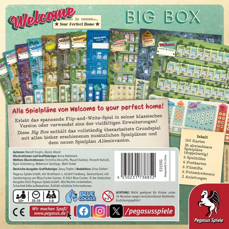 Vitaj vo svojom dokonalom domove Big Box, spoločenská hra