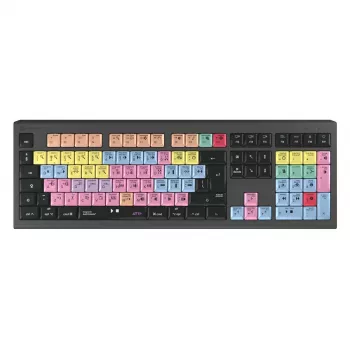Logickeyboard ASTRA 2 USB QWERTY klávesnica čierna full-size 104 klávesov