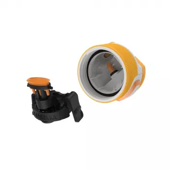 Opakovane použiteľná vákuovo izolovaná fľaša na vodu Kambukka Elton 750 ml, Tritan, uzatvárateľné viečko, oranžová