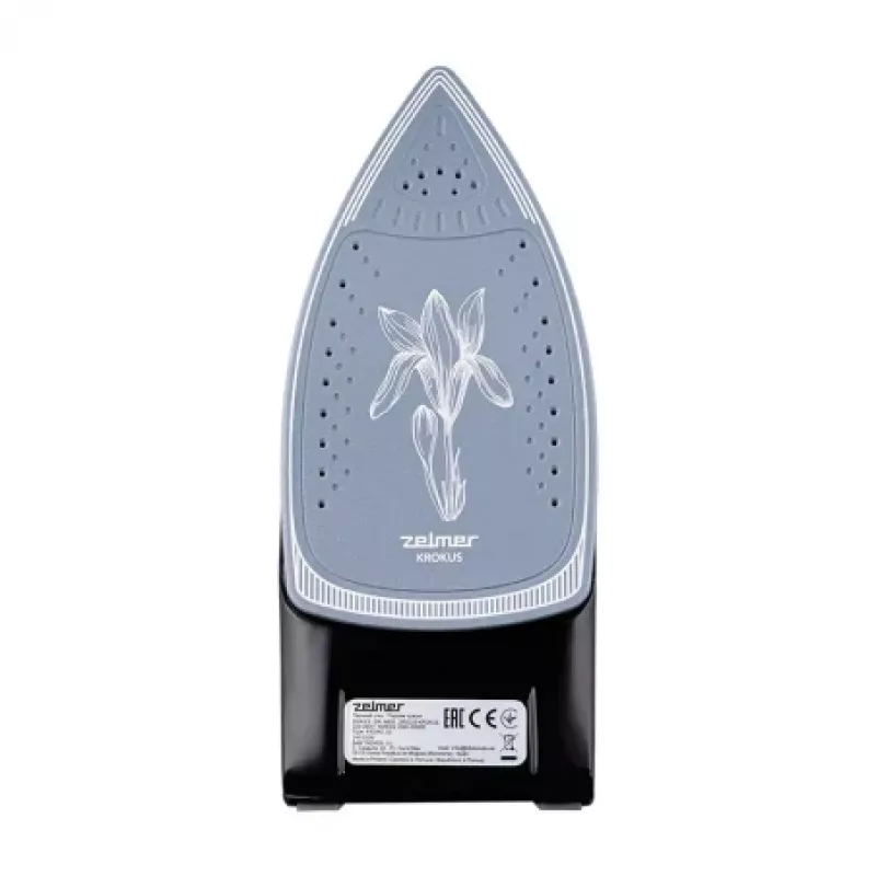 Zelmer Krokus ZIR3220 naparovacia žehlička, 3000 W, parný ráz 200 g, keramická žehliaca plocha, modrá