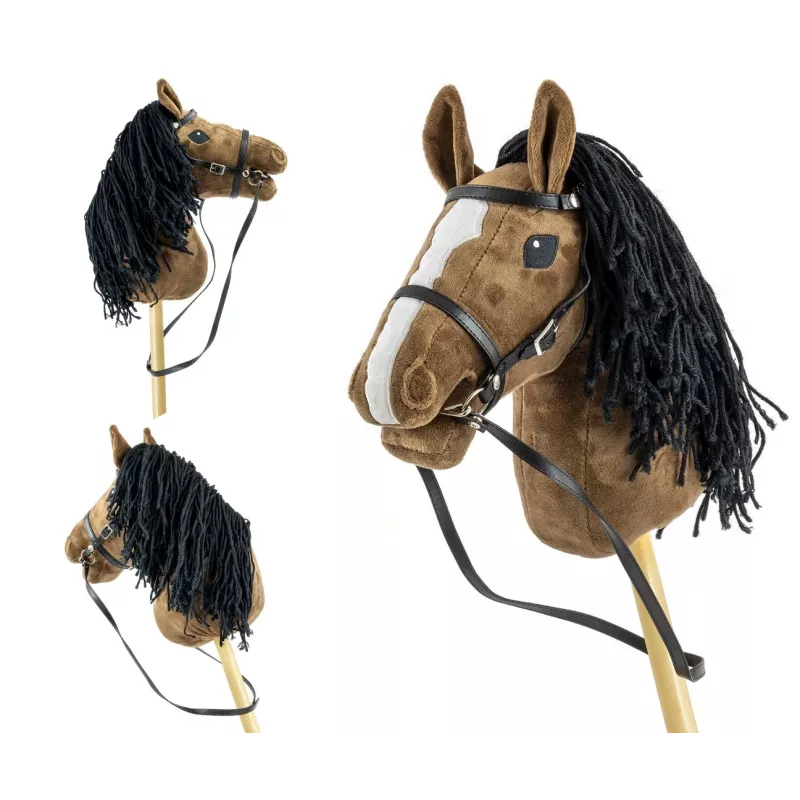 Hobby horse tmavohnedý