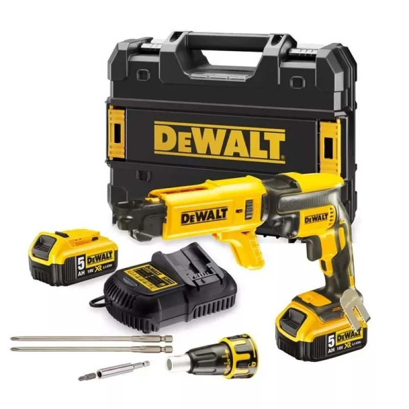 DeWALT DCF620P2K akumulátorový skrutkovač/rázový uťahovač čierna, žltá 4400 ot/min