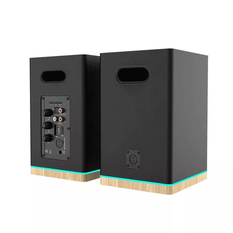 Blaupunkt BS60BK LED policové reproduktory, Bluetooth, HDMI ARC, čierne