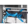 Káblový manažment Digitus DN-10 ORG-1/2U