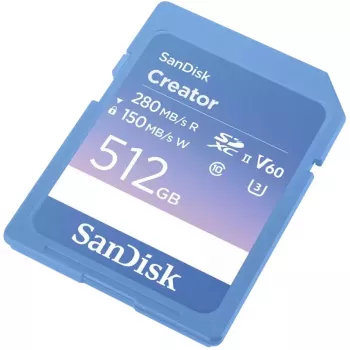 Flash pamäť SanDisk 512 GB SDXC UHS-II Creator