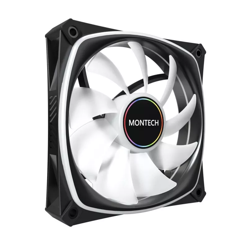 MONTECH AX120 PRO čierny 120mm ARGB balenie 3 ks