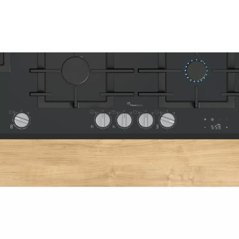 Bosch Serie 8 PRS9A6H40 varná doska čierna vstavaná 90 cm plynová 5 zón