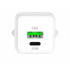 USB-C/A sieťová nabíjačka YENKEE YAC G38 20W 3A Power Delivery (USB-C a USB-A)