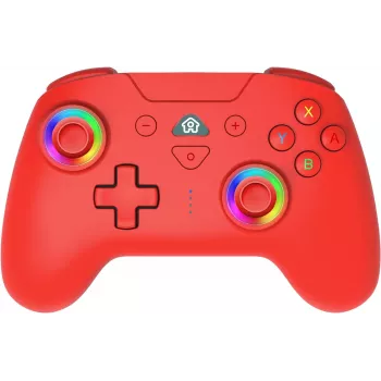 Subsonic bezdrôtový LED ovládač červený pre Switch