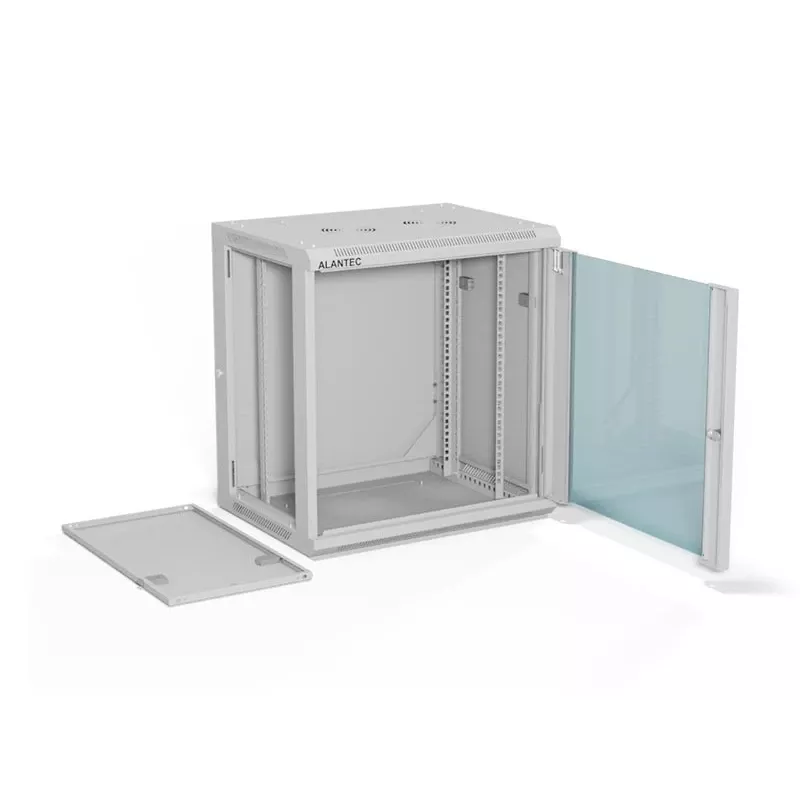 ALANTEC 19 12U 600x450 nástenný rozvádzač, sivý