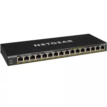 NETGEAR GS316PP neřízený Gigabit Ethernet (10/100/1000) Power over Ethernet (PoE) čierny