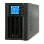 Qoltec 53042 UPS (zdroj neprerušovaného napájania) dvojitá konverzia (online) 1 kVA 800 W 2 AC výstupy
