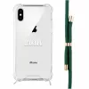 Obal na telefón na krk Lookabe pre iPhone X / Xs — zlatý so zeleným pásikom