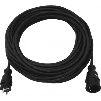 Predlžovací kábel PSSO 30245709 3x1,5 mm² 20 m čierny