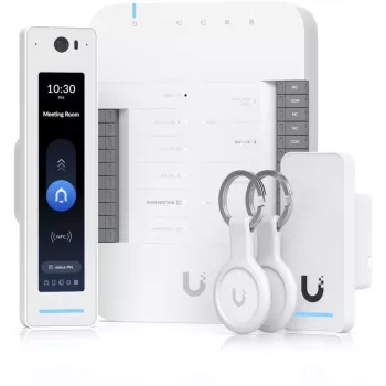 Ubiquiti G2 Starter Kit profesionálny bezpečnostný systém kontroly prístupu strieborná