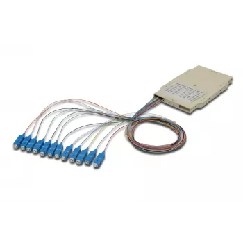 Zvárací kazetový modul Digitus A-96522-02-UPC-4 s 12 pigtailmi SC OM4
