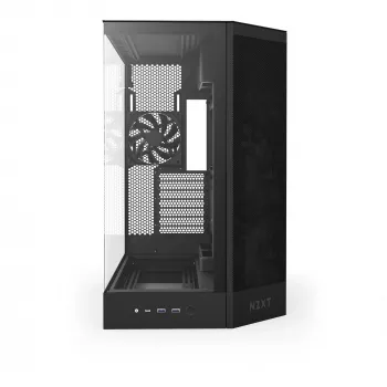 NZXT H9 Air Flow (2025) veľká dvojkomorová skriňa Mid Tower – čierna