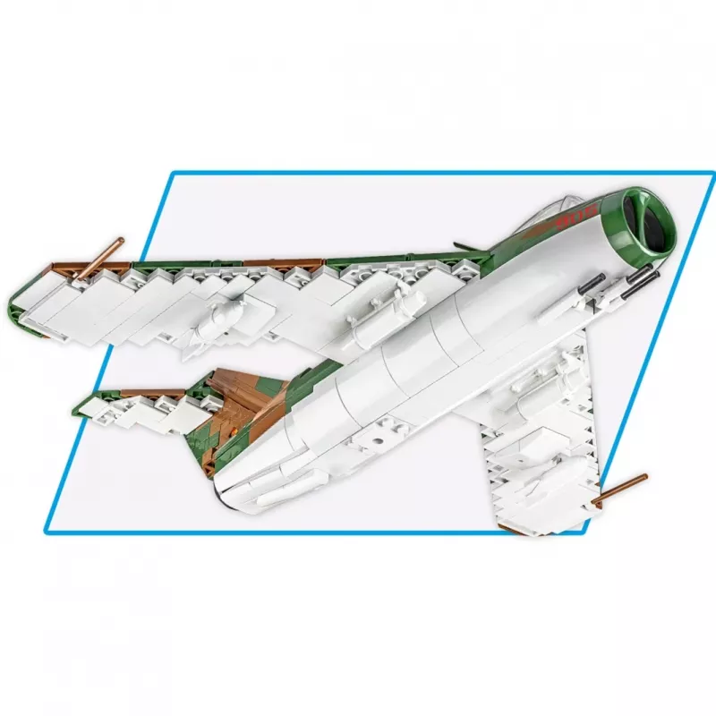 Stavebnica Cobi Lim-5 MiG-17F Východné Nemecko vzdušné sily model 5825, stavebnica