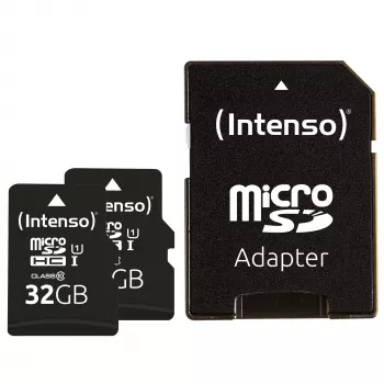Flash pamäť Intenso 32GB UHS-I microSDHC dvojbalenie