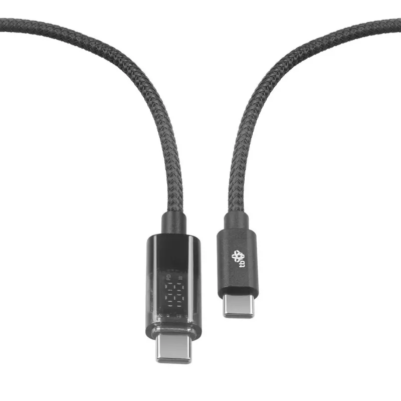 USB-C kábel TB AKTBXKUCCIND10B 1 m 100 W s LED indikátorom nabíjania