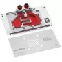 GPU vodný chladič Barrow pre MSI Suprim 5090 — biele prevedenie, model BS-MSP5090-PA W