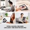 Puzdro s klávesnicou Combo Touch US iPad Pro 11 1,2,3 Gen sivé