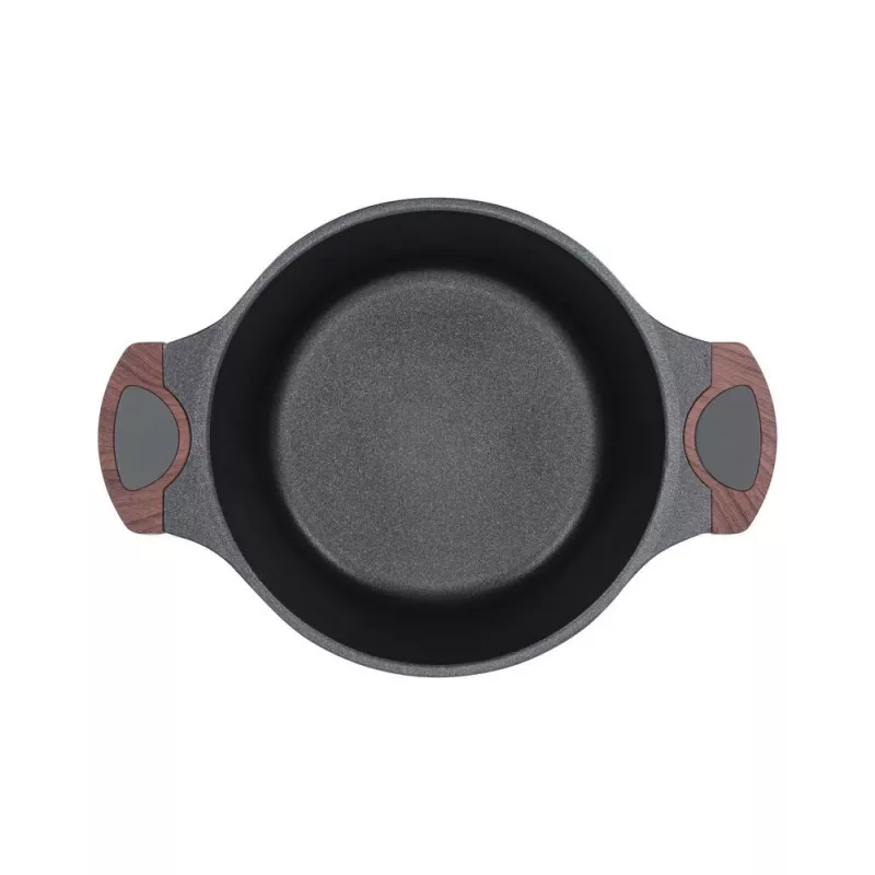 Kuchynské náčinie Resto Kitchenware Capella 2,6 L okrúhle čierne drevo