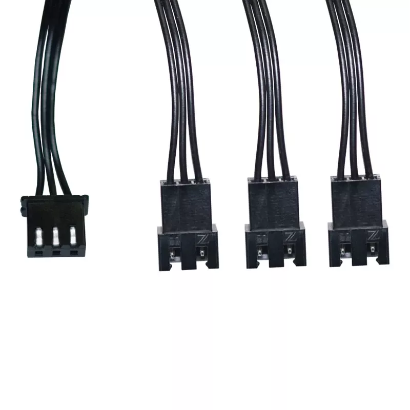 Interný napájací kábel Alphacool 18602 0,6 m 3-pólový rovný