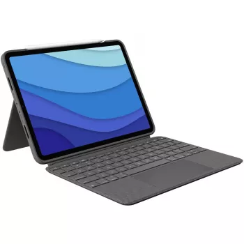 Puzdro s klávesnicou Combo Touch US iPad Pro 11 1,2,3 Gen sivé