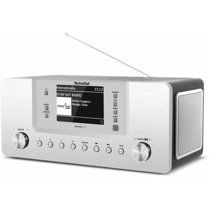 TechniSat DigitRadio 574 IR - audio systém - 2 x 5 wattov - strieborný (0001/2951)