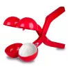 Forma na snehové gule Jamara 461146 38 cm červená