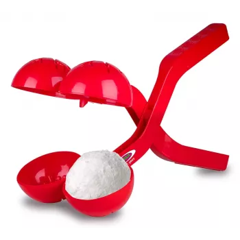 Forma na snehové gule Jamara 461146 38 cm červená