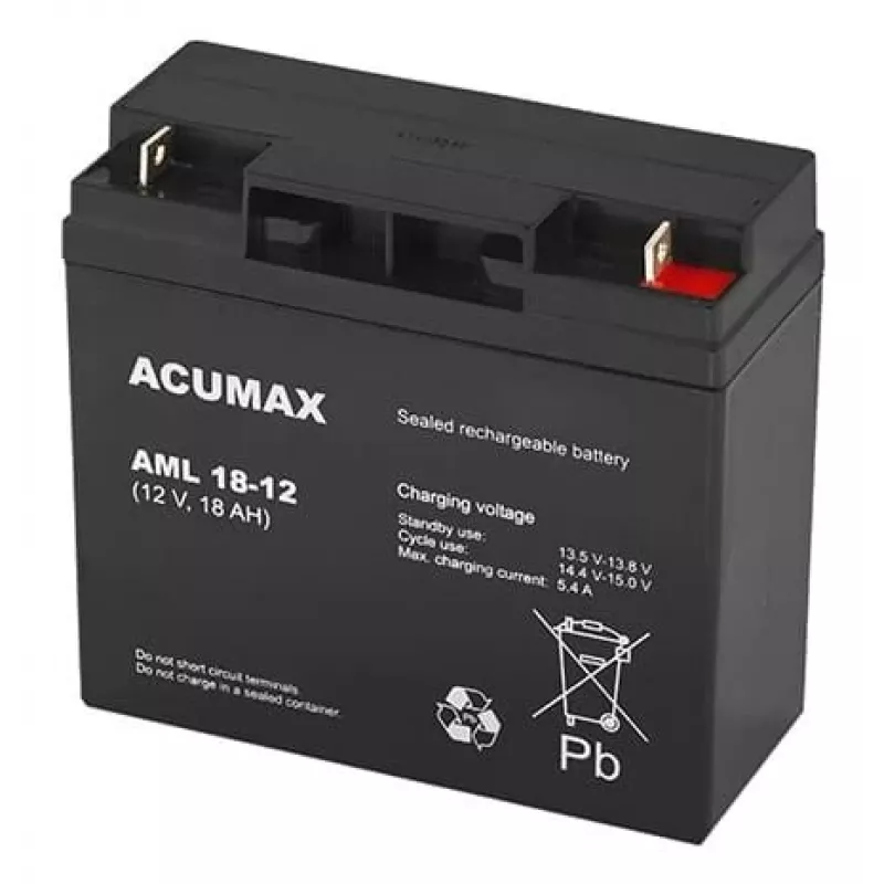 Batéria Electronic AM 18-12 VRLA AGM 12 V 18 Ah